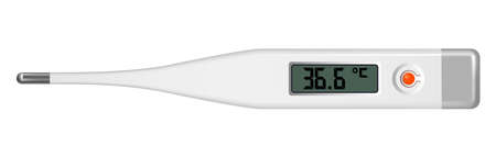 The image of the medical electronic thermometer