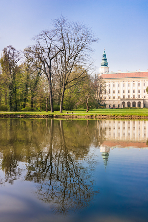 Archbishop's chateau in Kromeriz-Czech Republicのeditorial素材