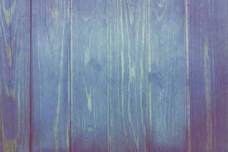 blue retro background of wooden boardsの写真素材