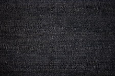 textured background with black fabricの写真素材