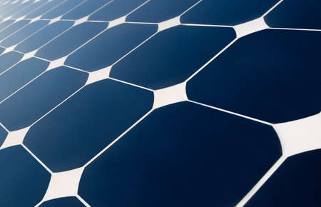 solar panel's geometryの写真素材