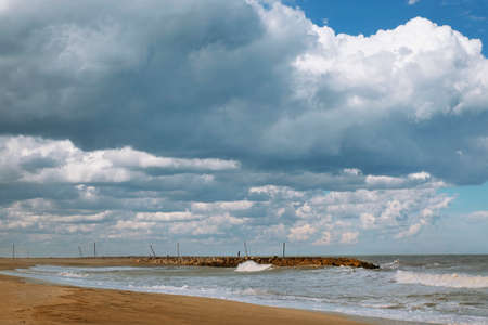 Marine landscape in Argentina