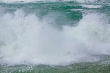 powerful ocean wave