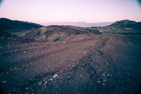 Mountain in Timna park in Negev desert in Israel