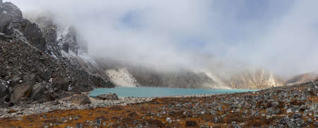 Gokyp Second lake with amazing blue water