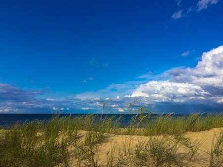 Seacost of the White Se in Gdansk, Polandの写真素材