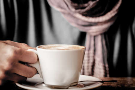 Cup of Cappuccino Coffee