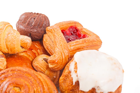 Bakery foodstuffs assortmentの写真素材