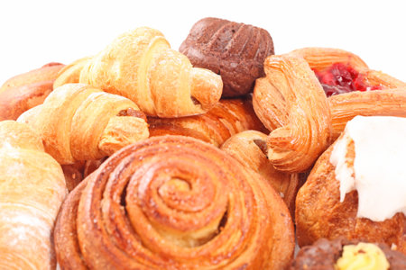 Bakery foodstuffs assortmentの写真素材