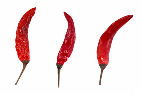 red chili peppersの写真素材
