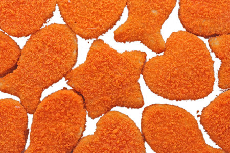 Fishcakes backgroundの写真素材