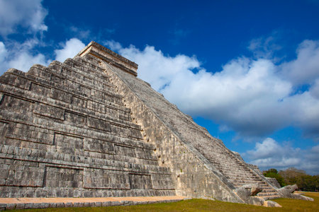 Chichen Itza, one of the most visited archaeological sites in Mexico.