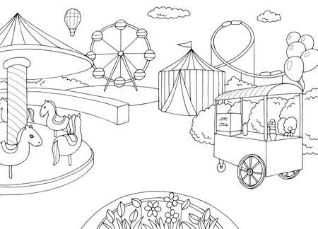 ジェットコースターの路の写真 イラスト素材一覧 439件 ストックフォトのamanaimages Plus