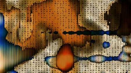 Future Tech 0174  Futuristic technology screen abstraction 