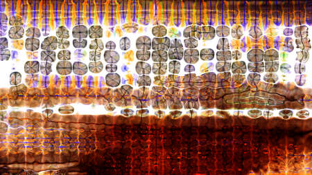  Futuristic technology screen abstraction 