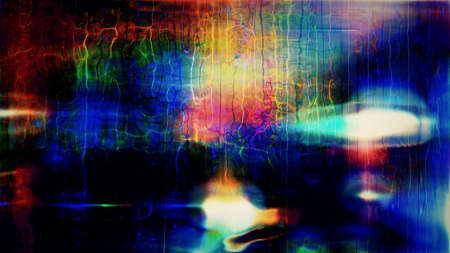   Futuristic abstract organic fluid forms 
