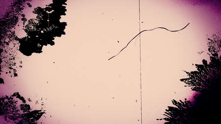 Film Frame 0130  A frame of film leader の写真素材