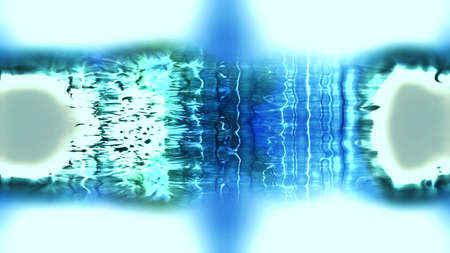 Future Tech 0387 - Futuristic technology screen communication with abstract noise.