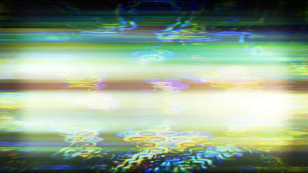 Future Tech 0436 - Futuristic technology abstract screen with digital noise and light effects.