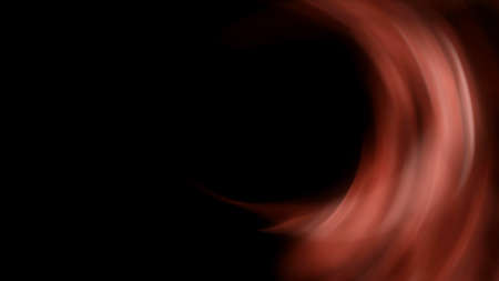 Waves of red light undulate, blend and shine.の写真素材