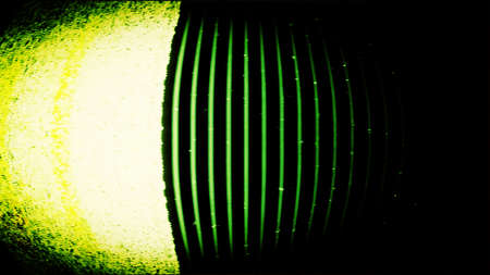 Futuristic technology screen abstraction with lines and noise.