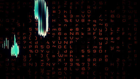 Futuristic technology screen 10560 from a series of abstract future tech imagery.の写真素材