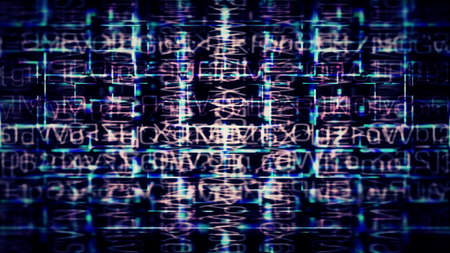 Futuristic technology screen 10551 from a series of abstract future tech imagery.の写真素材