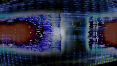 Futuristic technology screen display 10633 from a series of abstract future tech imagery.の写真素材