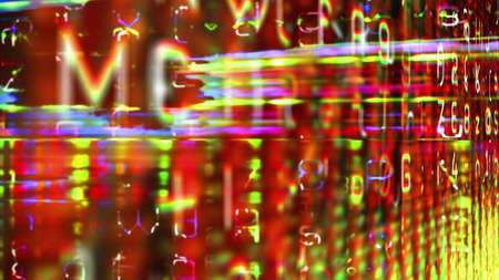 Conceptual futuristic technology digital light abstraction. High resolution illustration 10808.