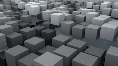 Futuristic, abstract wireframe geometry structure 10870. From a series of high resolution technology illustrations.の写真素材