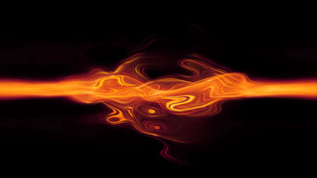 Fractal light strands merge 10612