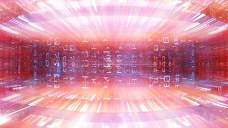 Futuristic technology screen 10509 from a series of abstract future tech imagery.