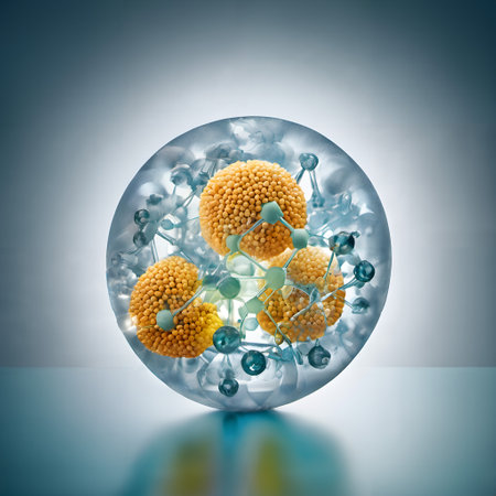 This image captures a highly detailed close-up view, with the primary focus being a cellular structure. The cell appears to be the central theme of the image, intriguingly intricate in its design. Its not immediately clear what type of cell it is, but its detail is rendered beautifully. In addition to the cell, there are other elements present in the image. Theres an item that resembles food, taking up a specific portion of the frame. Its exact nature is uncertain, but it adds an interesting dynamic to the overall composition. Theres also an item resembling tableware, further enhancing the perceived complexity of the scene. Interestingly, the dominant colors in the image are shades of grey and white. These colors add a level of sophistication and understated elegance to the image. Additionally, theres an accent color present, giving the image a warm, inviting touch. One of the more intriguing aspects of this image is an object that has been identified as a flower. It is not the main focus of the image, but its presence is notable, adding an organic beauty to the overall composition. Lastly, drink seems to be a category that this image falls into, hinting at a possible beverage-related context, even though its not immediately obvious from the visual elements in the image. This suggests a sense of mystery, inviting viewers to explore and interpret the image further. In essence, the image is a captivating blend of science and everyday life, inviting viewers to explore the beauty in both.の素材