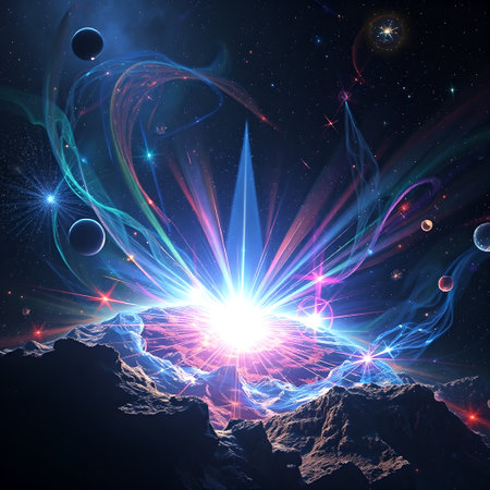 Cosmic Burst of Galactic Lightの素材