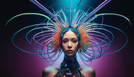 Neon Symbiosis: Future Cyborgの素材