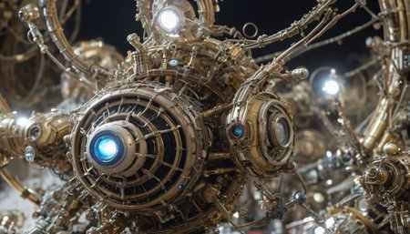 Intricate Futuristic Machine Coreの素材