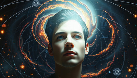 Visionary Mind in Cosmic Realmの素材