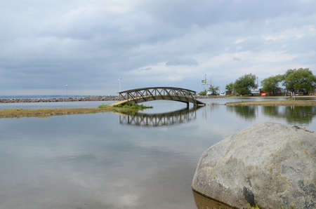 Brew in a lagoonの写真素材