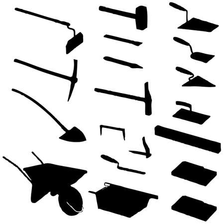 collection of tool vectorのイラスト素材