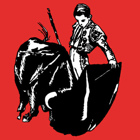 Typical spanish vector illustrationのイラスト素材