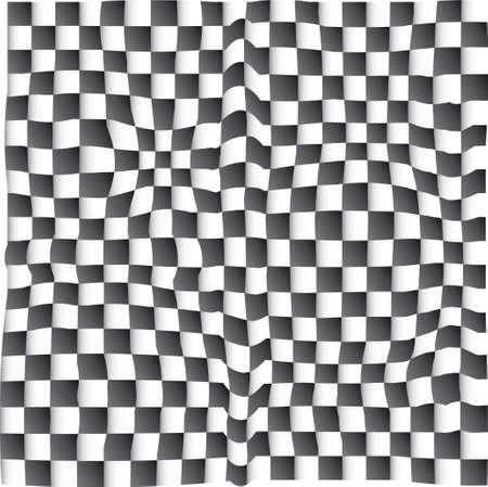 visual effect with chess board
