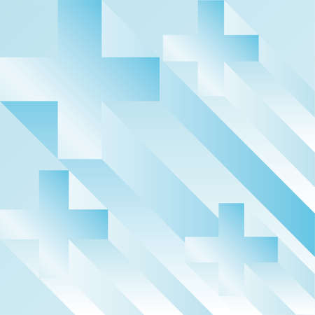 mosaic 3D abstract background のイラスト素材