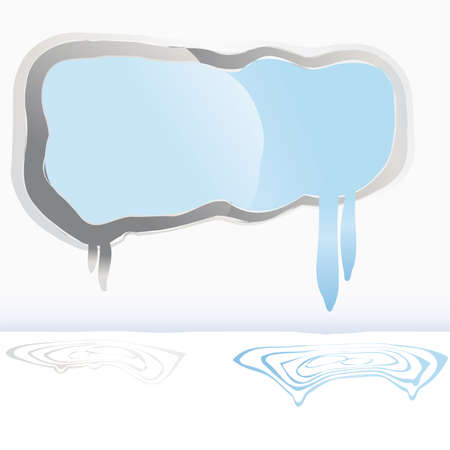 Abstract design element. Vector illustration. のイラスト素材