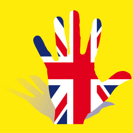 United Kingdom flagのイラスト素材