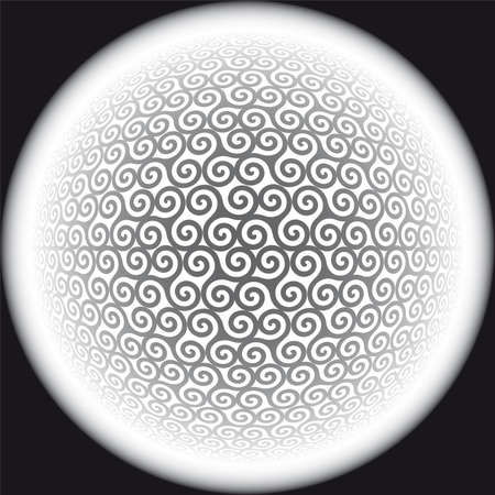 triskeles - seamless pattern background のイラスト素材