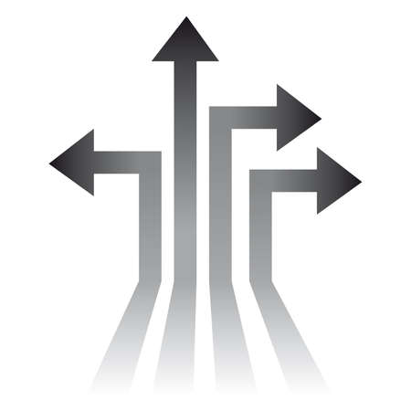 arrows abstractのイラスト素材