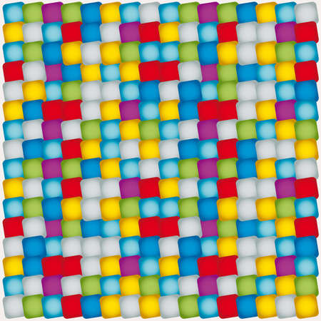 abstract mosaic composition backgroundのイラスト素材