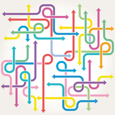 arrows background abstractのイラスト素材