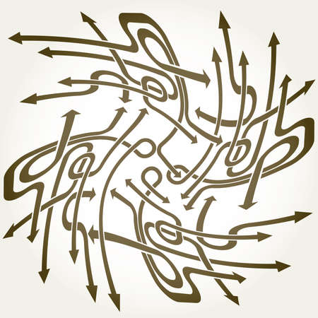 arrows background abstractのイラスト素材