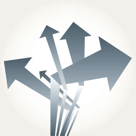 arrows background abstractのイラスト素材